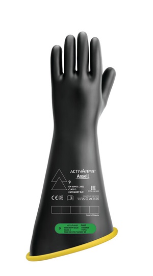 Ansell - Electrosoft Gloves, 1000V, Model: 801348