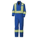 Safety Uniform Pants and Shirt, Light Blue