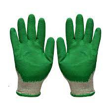 Benzor- Safety Gloves Green , Model BZL02465CGN, 1 Pairs