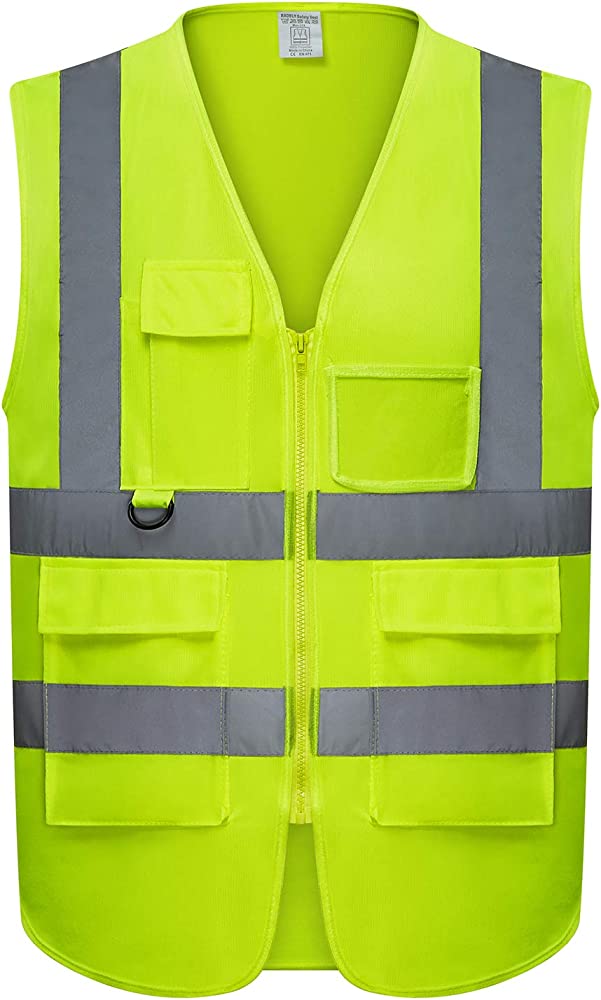 Safety Vest 2 Pocket , model 32, Yellow