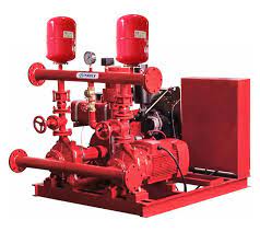 [149944034116] Electric fire pump (500 GPM & 8 BAR)- Pump Model: PS 65-200 - Flow: 500 GPM - Motor: RKFIRE -  Power: 50 HP. - 80V/3ph-60Hz.