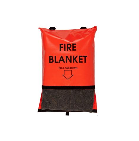 [10118324012] Fire Blanket Soft Bag - Model 40 , Size 1.2 X 1.2 meter