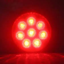 [69028312825222] Sunflower Solar Traffic Warning Lamp - Red