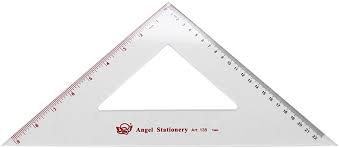 [9653214407129] Winner - Right Angle Ruler Aluminium 35 cm