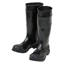 Safety Rubber Boots, Model 10, Black