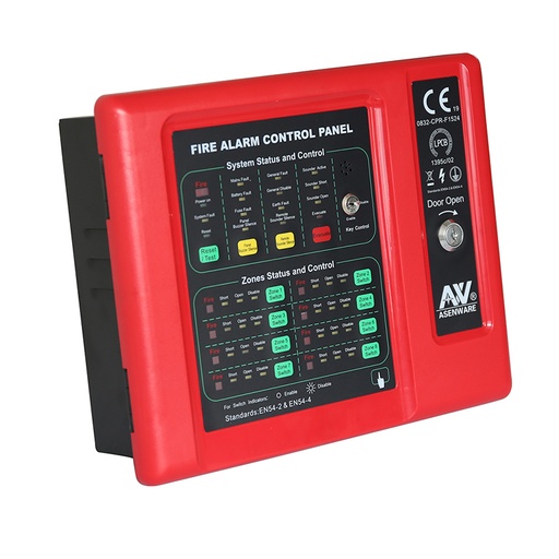 [101122388] Conventional Fire Alarm Control Panel, 8 Zone