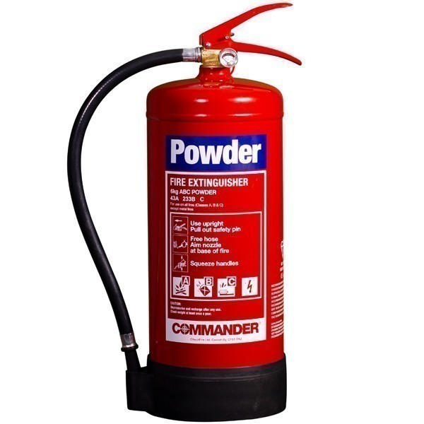 Maintenance Stickers for Dry Powder 6 kg