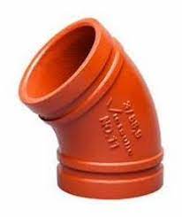 Elbow 45o Grooved Ø 6"