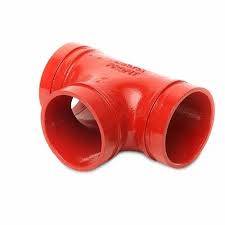 Tee Equal Grooved  Ø 4" x 2.5"
