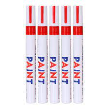 PR-PM04- Marker Dry Waterproof , Red, Box