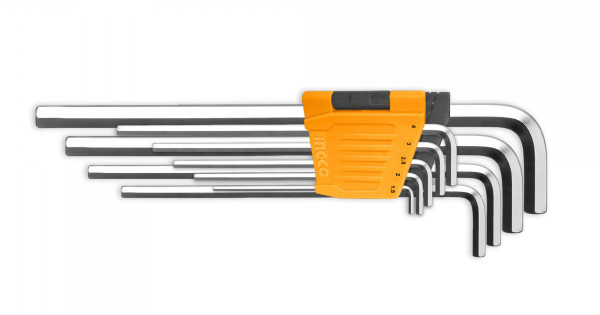 INGCO - Hex Key Set 9 Pcs , HHK11092