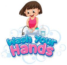 Sticker - Kids "Wash your Hand"