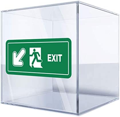 Sticker - Exit , Size 12*30 cm