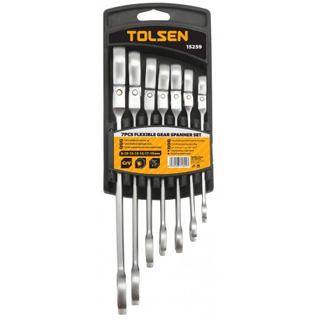 [10115127840] Jier Tools Ratehet Spanner Set 7 PCS