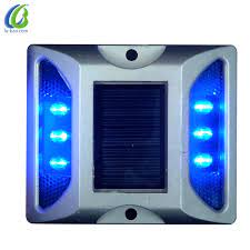 [69028310210222] Solar Road Stud LED, Model LS-02 - Blue