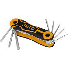 [6925582100020] INGCO - Torx Key Set 8 Pcs , HHK14083