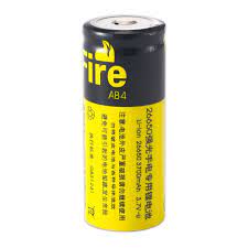 [6956362926650] SupFire Battery 26650. AB4. 3700mAh