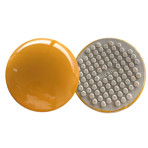 [1034452453015] Ceramic Road Stud China - Yellow