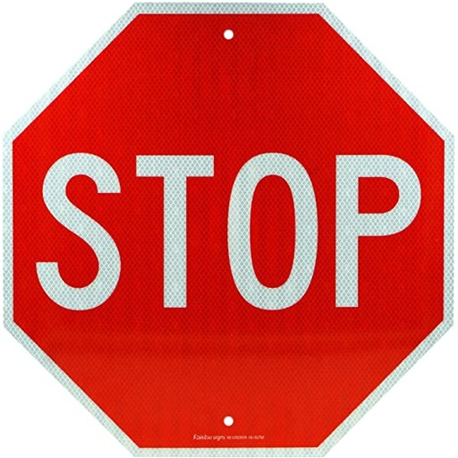 [103448022] Aluminum Sheet Sign , Stop
