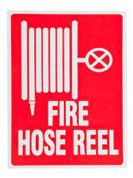 [104621003813] Sticker - Fire Hose Reel , Size A3