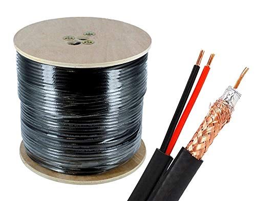 [130520221] COAXIAL Cable  RG-59 with 18 AWG Power Cable 305 M Roll
