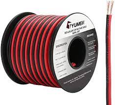 [1135482155] N/M Wire - Red&Black PVC Cord Twin Wire, 1.5  mm, 80 Yeard