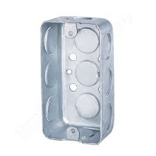 [1251342420] EMT -  Steel Box 7 X 7 X 4.7, With  Earth